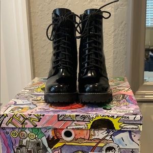 Jeffrey Campbell black boots